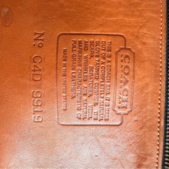 Rare Coach Quincy Leather Crossbody Shoulder Bag 9919 - Picture 7 of 9